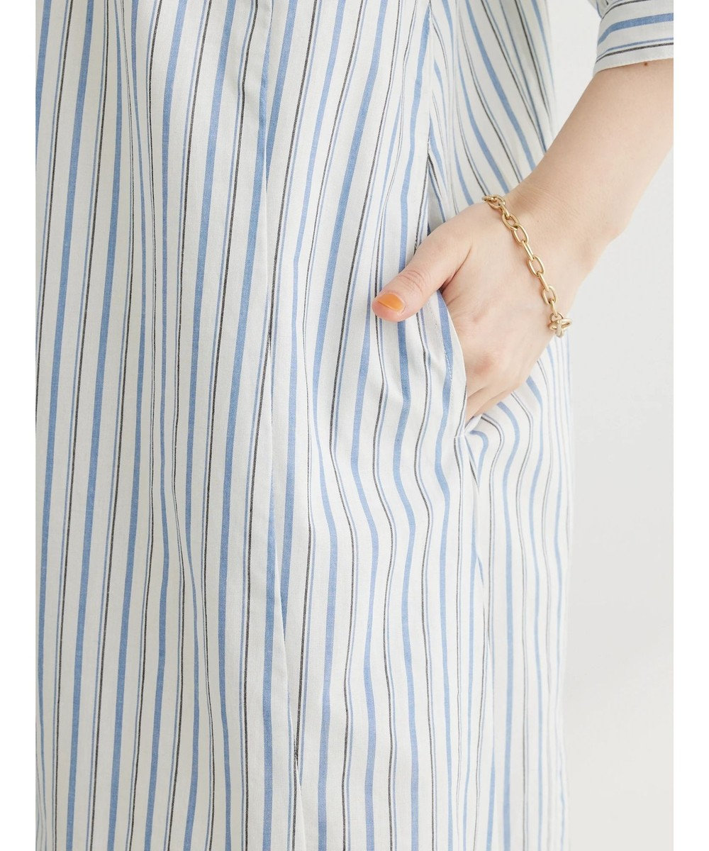 Green Parks Ｉ　切替ロングシャツワンピース 