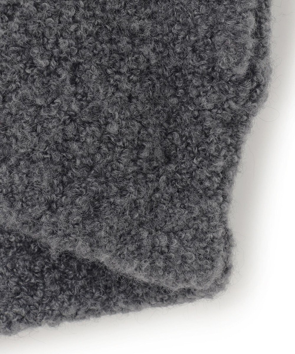 23区 【洗える】ブークレニット ブルゾン 