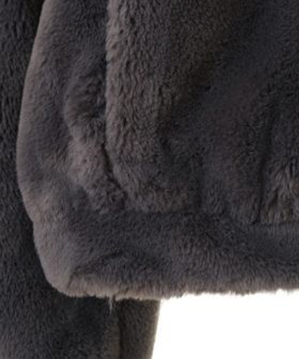 earth music&ecology ファーショートコート 