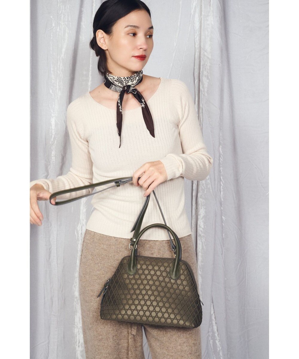 MIYABIYA 【撥水加工】篭目柄エンボスボンディングブガッティ 