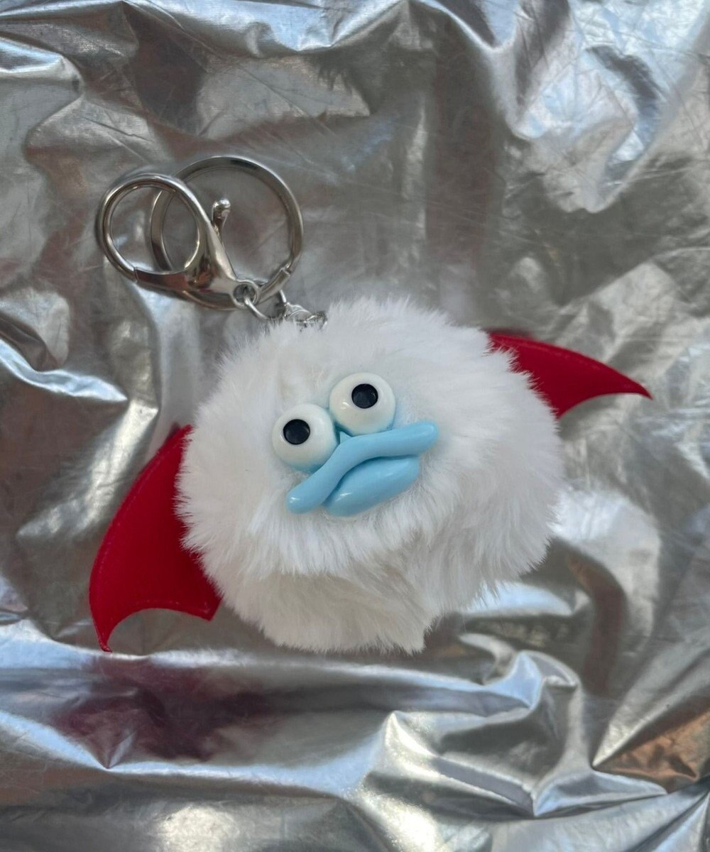 WEGO デビルくわくわモンスターぬいぐるみキーホルダー 