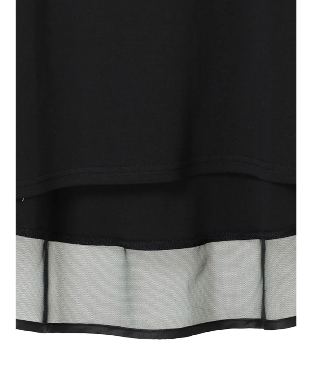 AMERICAN HOLIC 接触冷感チュールＭＩＸカットプルオーバー 