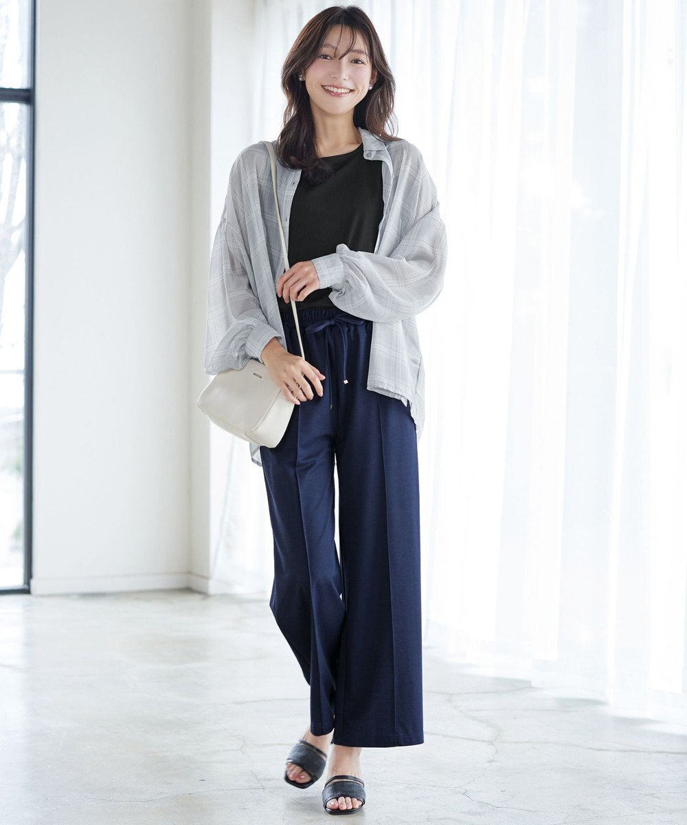 Tiaclasse シアーシャツ＋タンクトップセット（2点セット） 