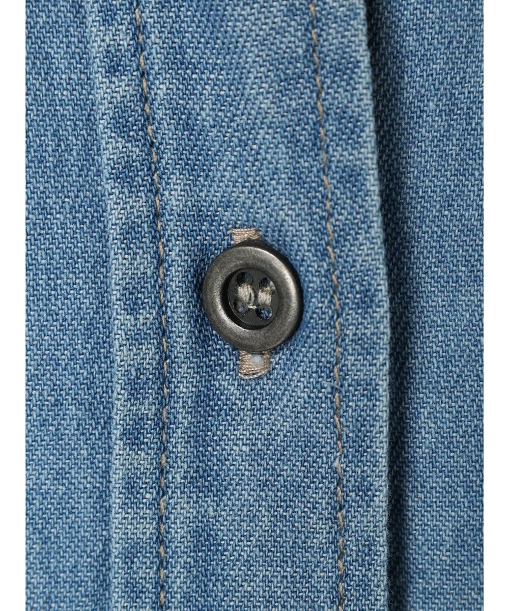 Green Parks ・ＳＵＧＡＲ　ＳＰＯＯＮ　クロップドデニムシャツ 