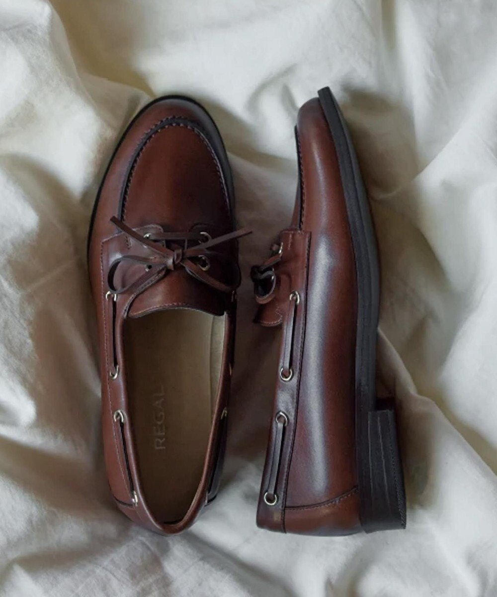 REGAL FOOT COMMUNITY 【リーガルレディース】F83R デッキタイプローファー カジュアルシューズ 