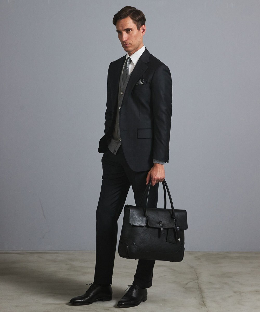 GOTAIRIKU 体温調整に【洗える/チクチクしにくい/ピリングしにくい】イタリア糸 ハイゲージ カーディガン_WOOL100% 