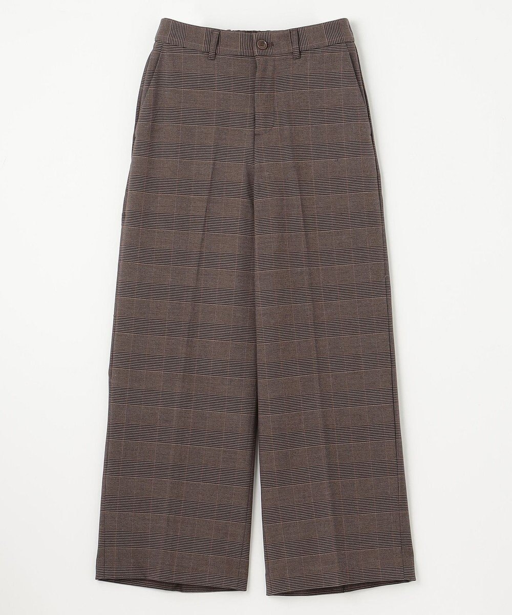 ANY 【ウエストゴム/リントラク加工/裏起毛/ストレッチ】シークレットウォーム　ワイドパンツ 