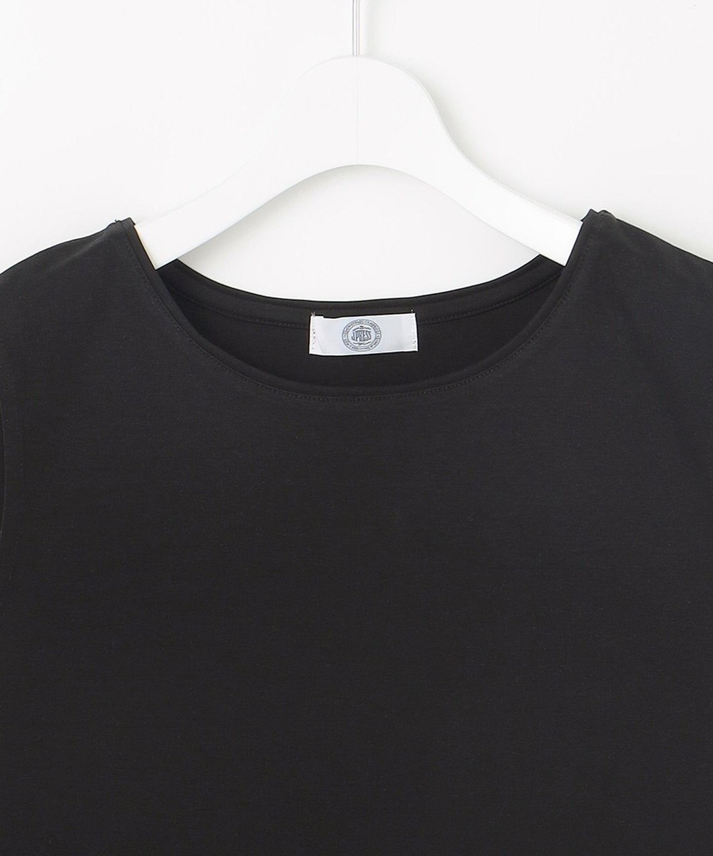 J.PRESS LADIES L 【洗える】スムースジャージー ノースリーブ カットソー 