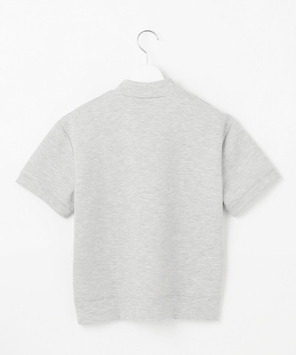 23区GOLF 【WOMEN】【吸水速乾/UVケア】長めの半袖丈でトレンドのモードスタイル！スウェットモックネック 