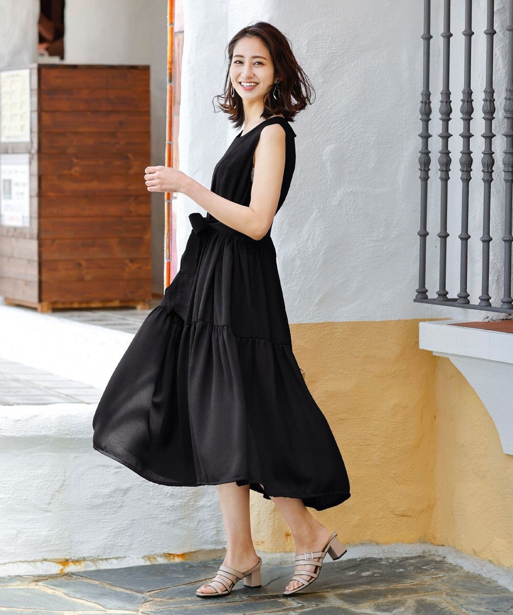 洗える 2way 大人可愛い マキシ丈ノースリーブティアードワンピース Tiaclasse ファッション通販 公式通販 オンワード クローゼット 洗える 2way 大人可愛い マキシ丈ノースリーブティアードワンピース Tiaclasse ファッション通販 公式通販 オンワード クローゼット