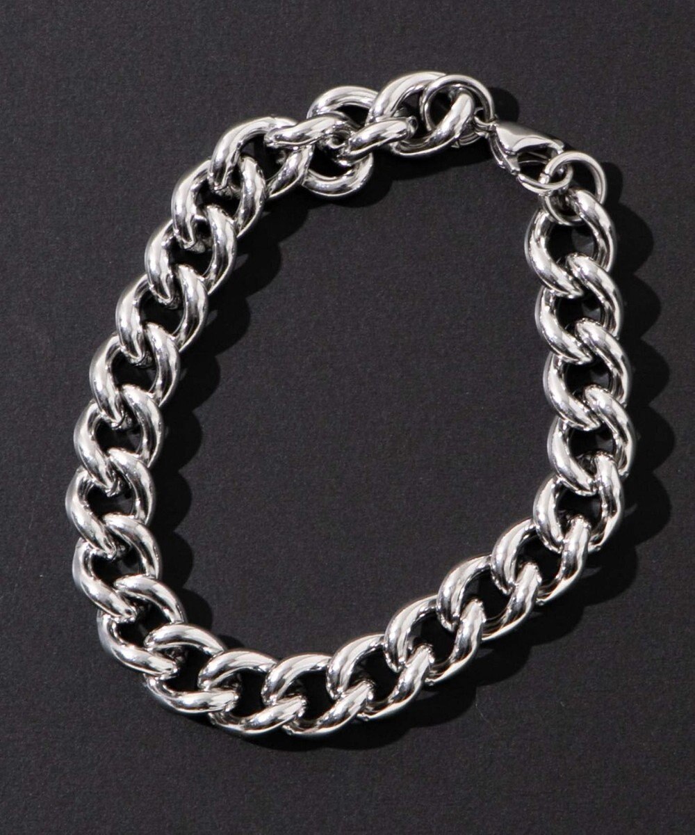 WEGO Mステンレスヘビーチェーンブレスレット 