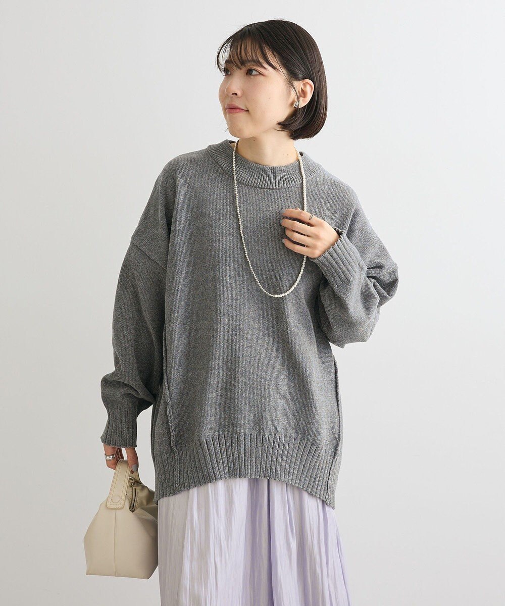 Green Parks リラックスモールニットチュニック 