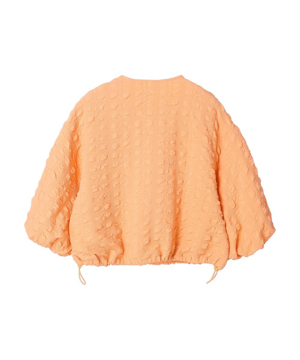 earth music&ecology シャーリングタックスリーブブルゾン 