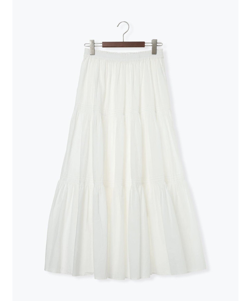 Te chichi コットンボイルティアードスカート《2026 spring catalog item》 