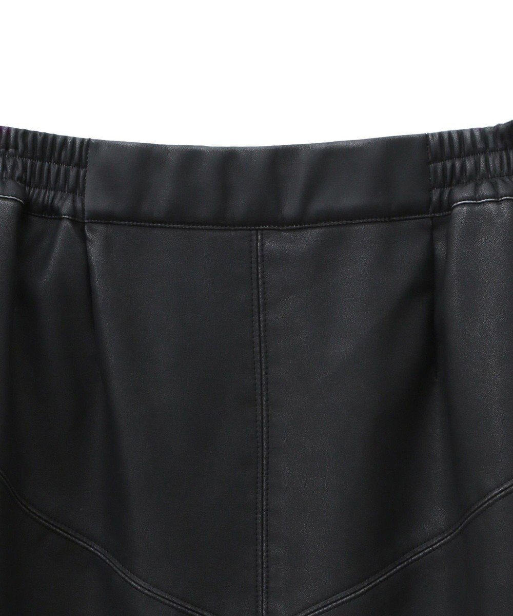 Green Parks ■ESCAR ヴィンテージ調エコレザースカート 