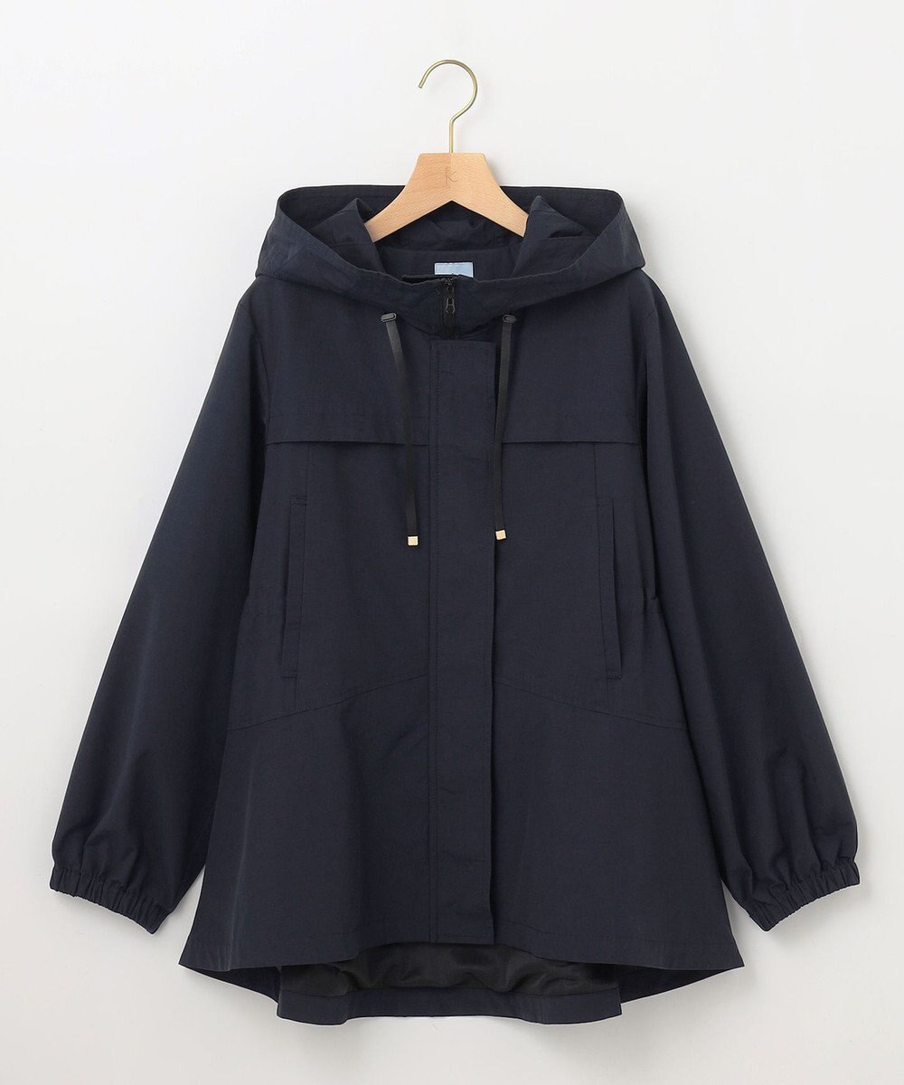 組曲 S 【WEB限定】フード付きライトブルゾン 