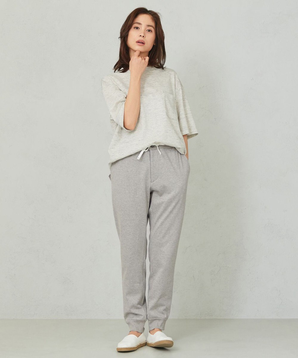 JOSEPH ABBOUD MOUNTAIN 【SPACE／UNISEX】コンパクトコットン裏毛 スウェットパンツ 