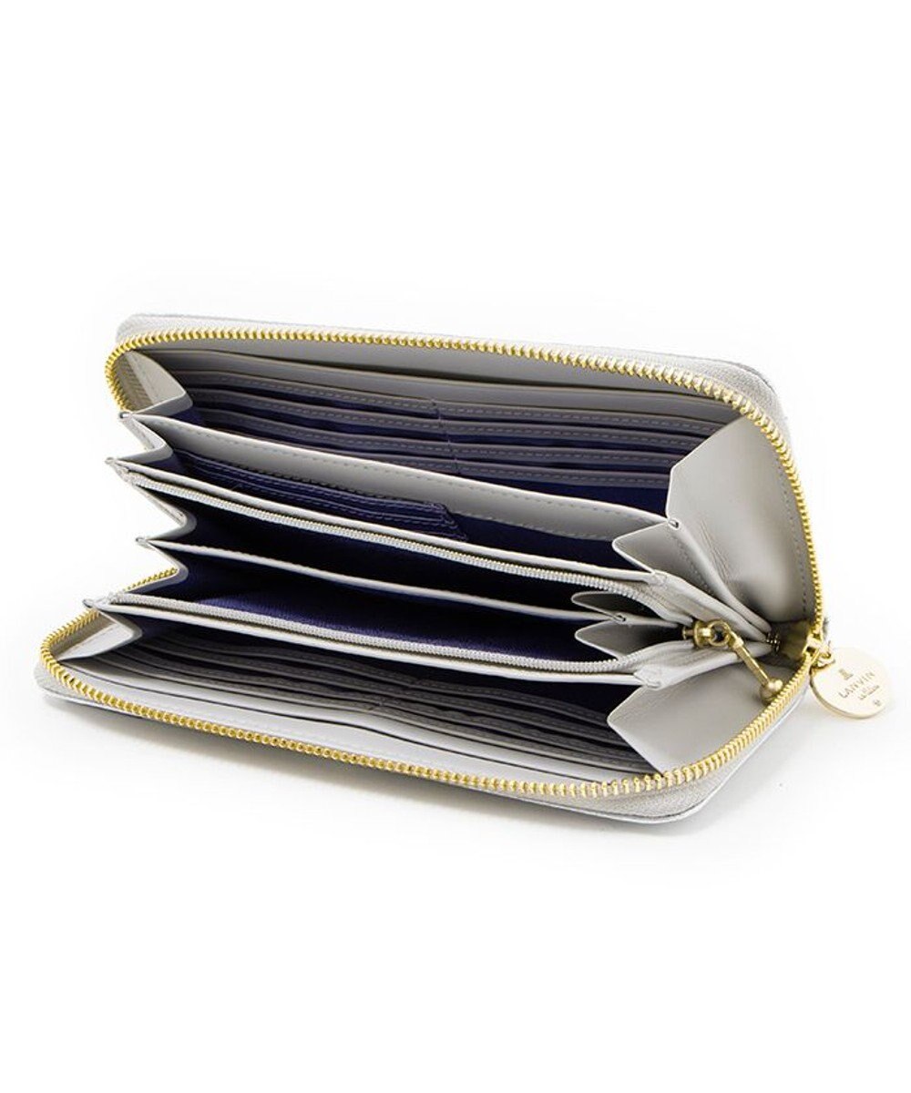 LANVIN en Bleu ペティアン ラウンド長財布 