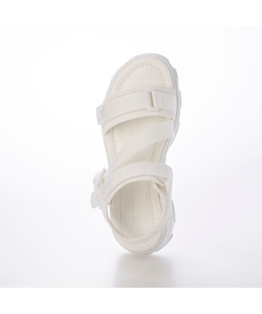 MODE ET JACOMO <noyau>トリプルベルクロ厚底スポーツサンダル 