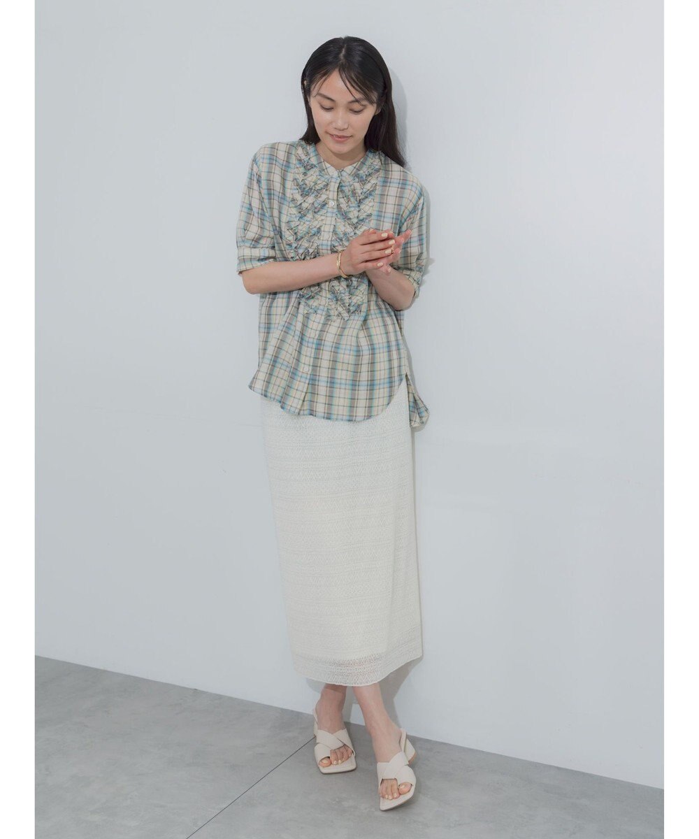 Te chichi レースプリーツナロースカート《2026 SUMMER LOOK item》 