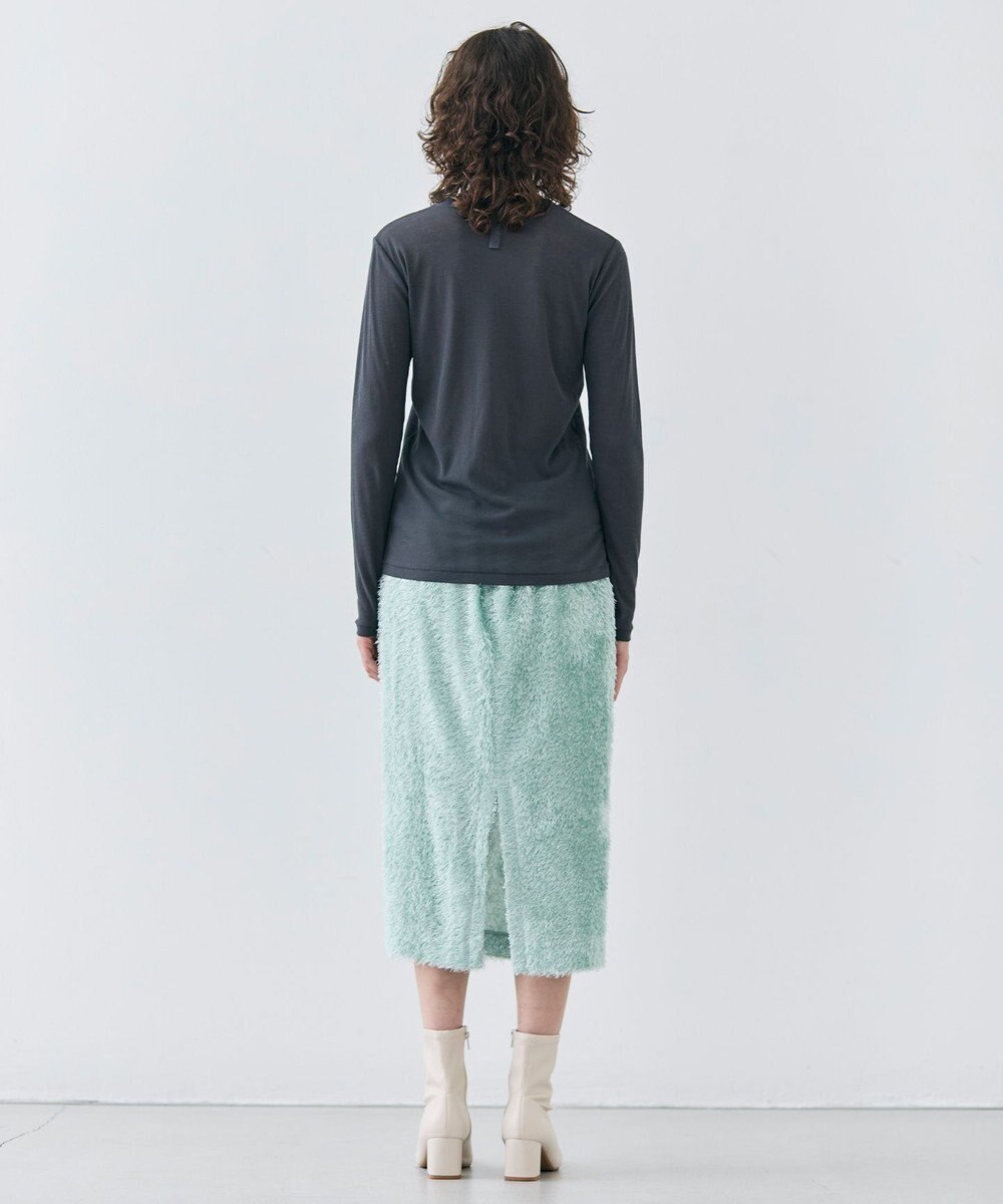 BEIGE， 【洗える】SORE / コットンシアークルーネックカットソー 