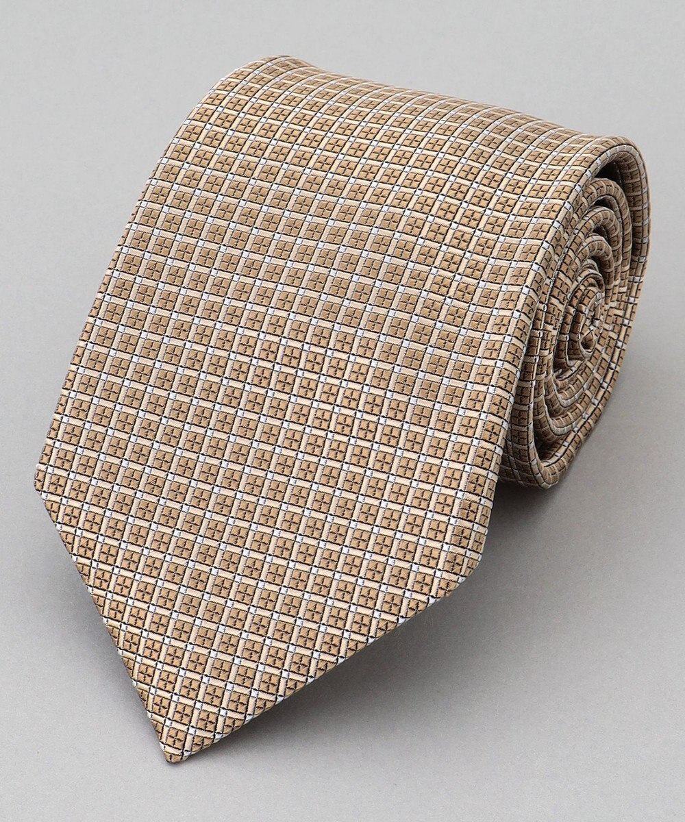 GOTAIRIKU GOTAIRIKU別注【日本製】シルク ネクタイ_格子柄 