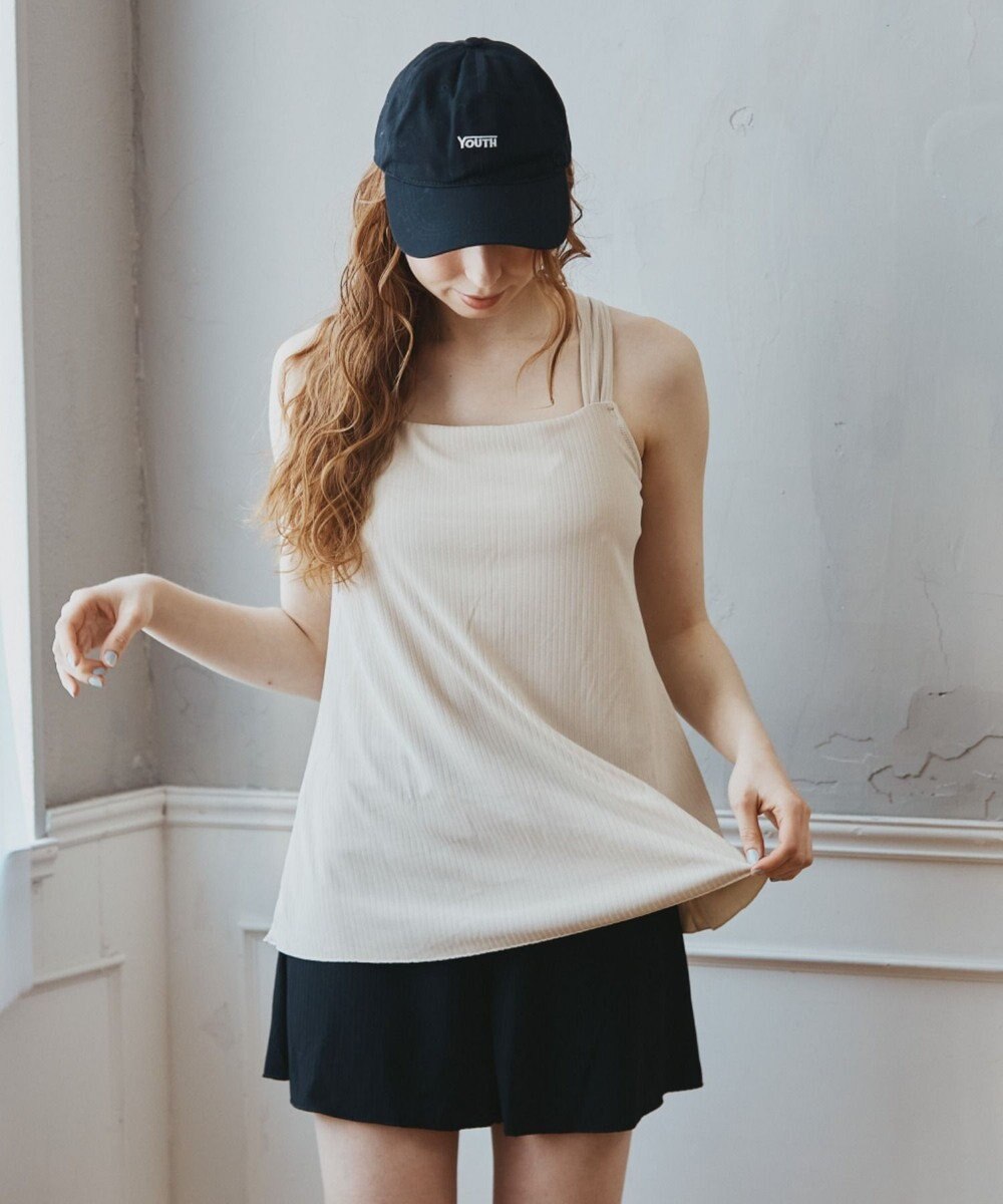 San-ai Resort（三愛水着楽園） WEB限定商品　タンキニキュロパンセット水着　9M・11L　【San-ai Resort（サンアイリゾート）】 