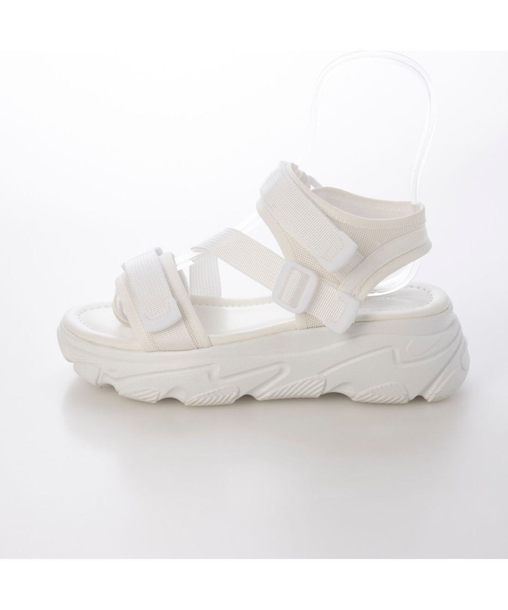 MODE ET JACOMO <noyau>トリプルベルクロ厚底スポーツサンダル 