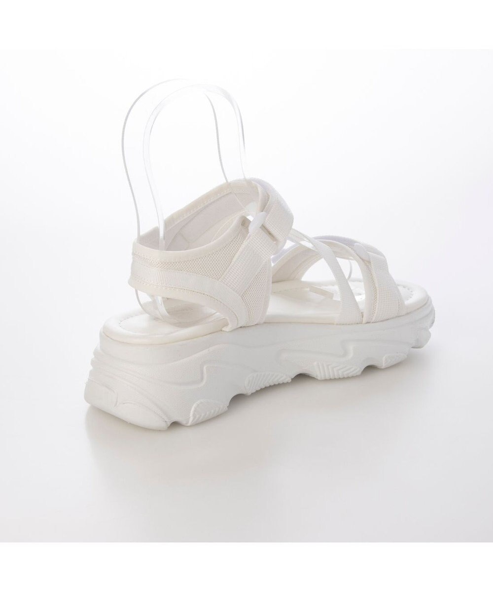 MODE ET JACOMO <noyau>トリプルベルクロ厚底スポーツサンダル 