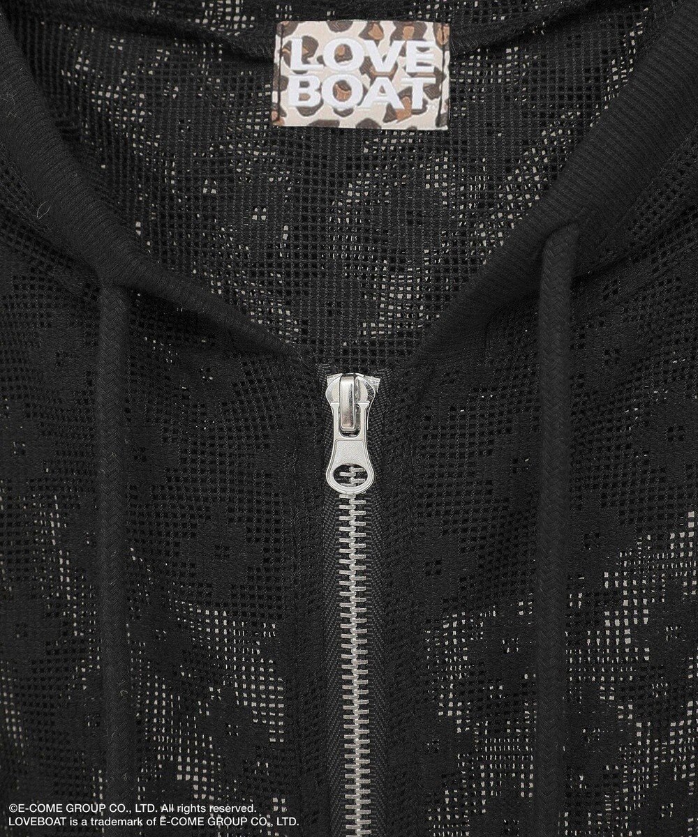 Green Parks ■ＬＯＶＥＢＯＡＴ　フラワーメッシュパーカー 