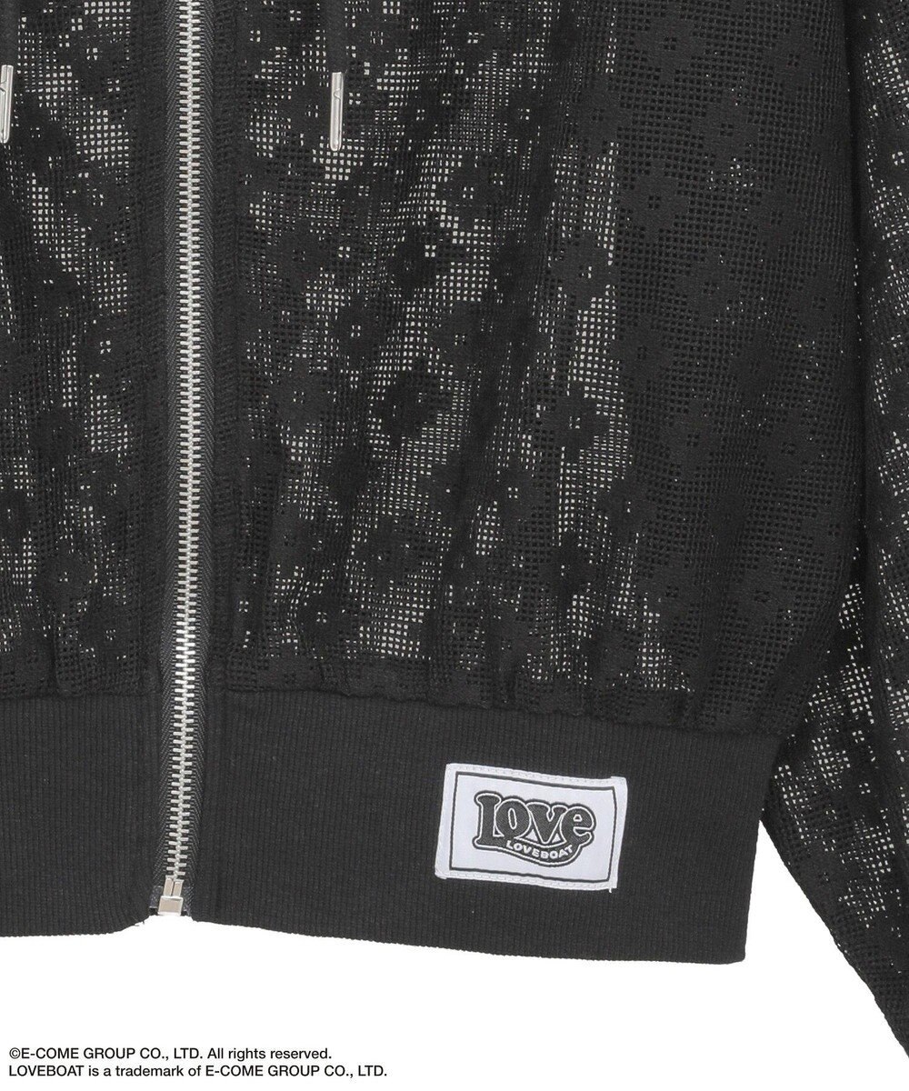 Green Parks ■ＬＯＶＥＢＯＡＴ　フラワーメッシュパーカー 