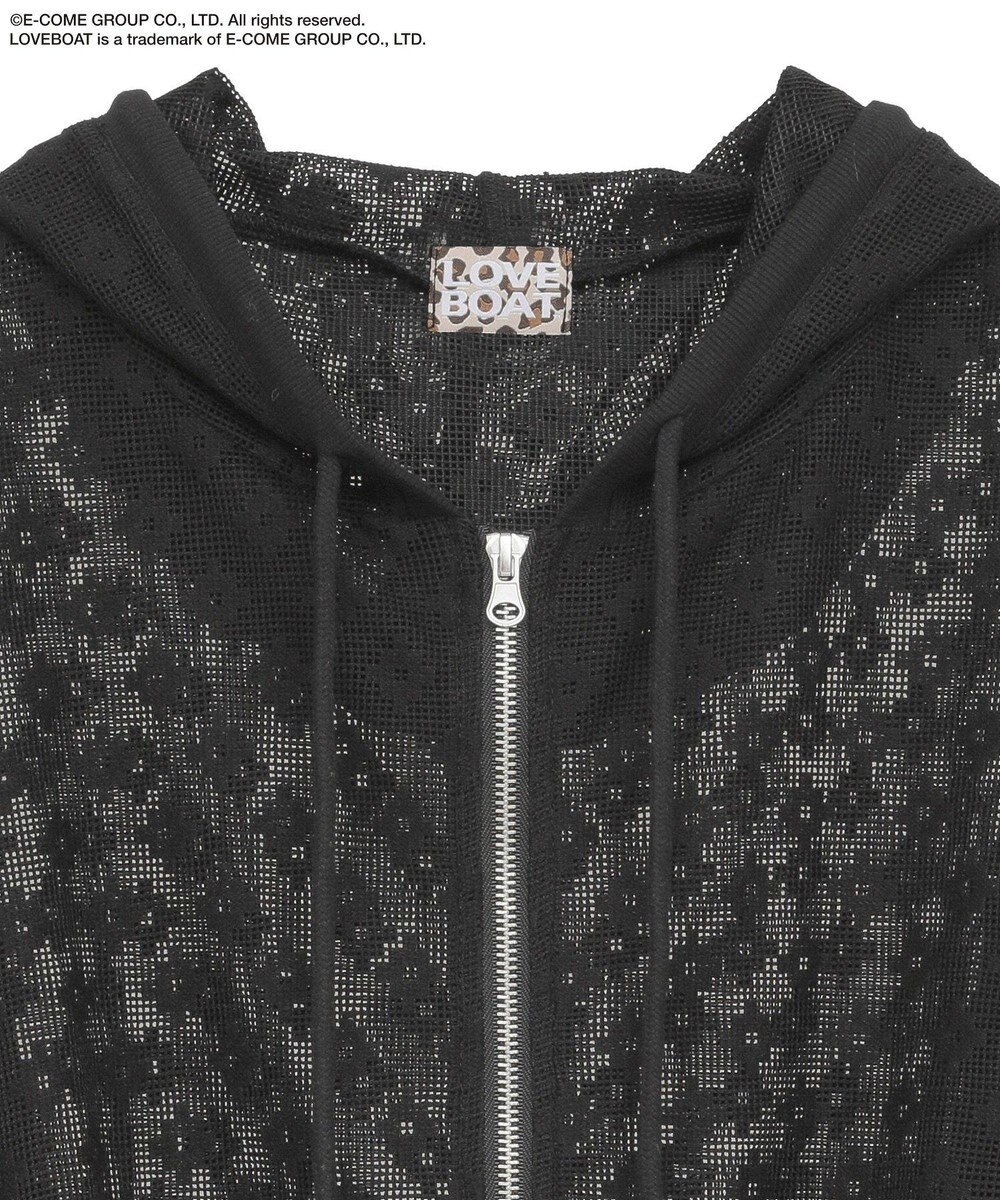 Green Parks ■ＬＯＶＥＢＯＡＴ　フラワーメッシュパーカー 