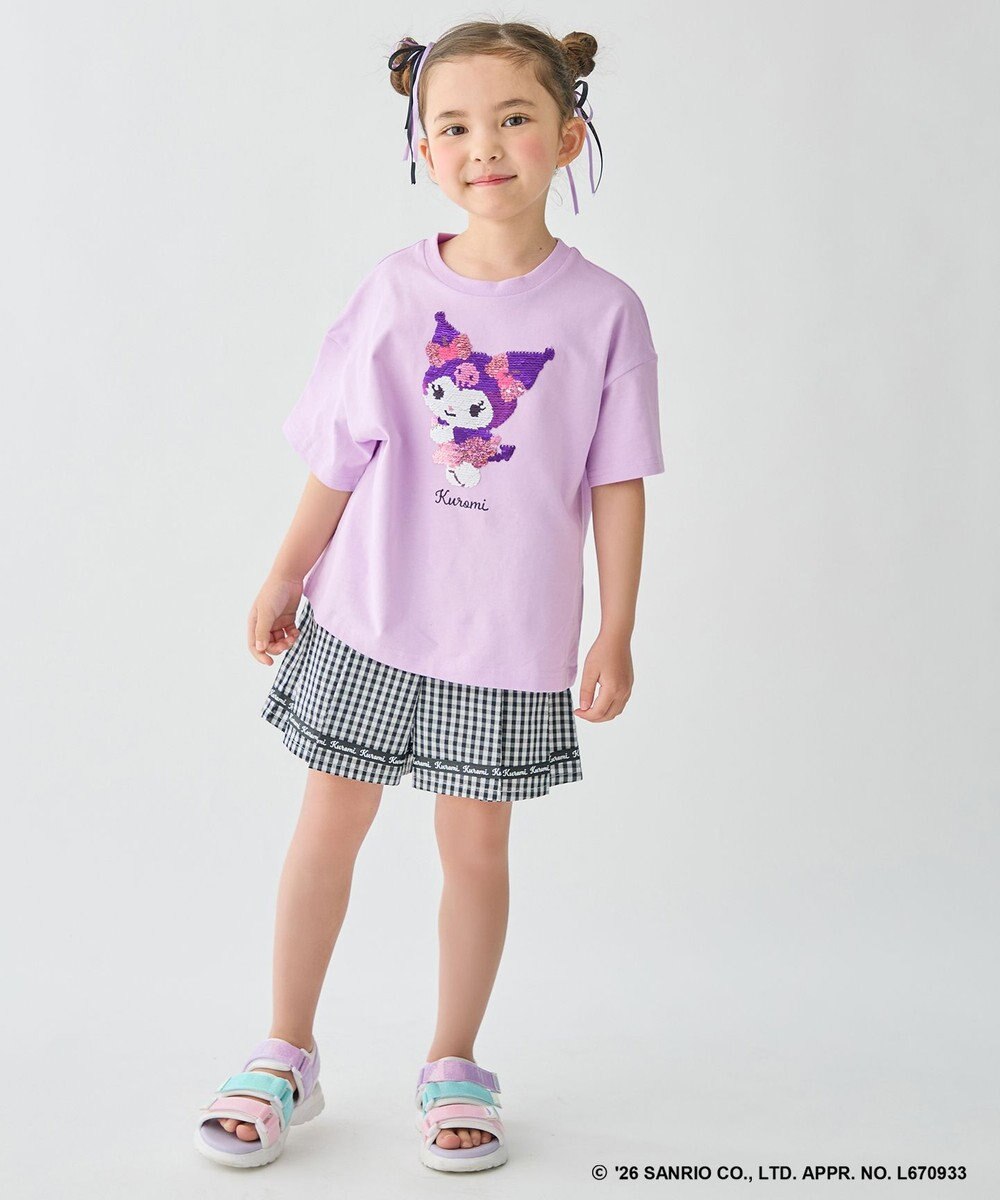 ANY KIDS 【サンリオキャラクターズ×ANY KIDS】ひんやり ミラクルスパンコール Tシャツ 