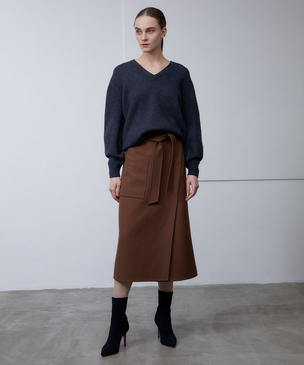 BEIGE， DANNES / ラップスカート 