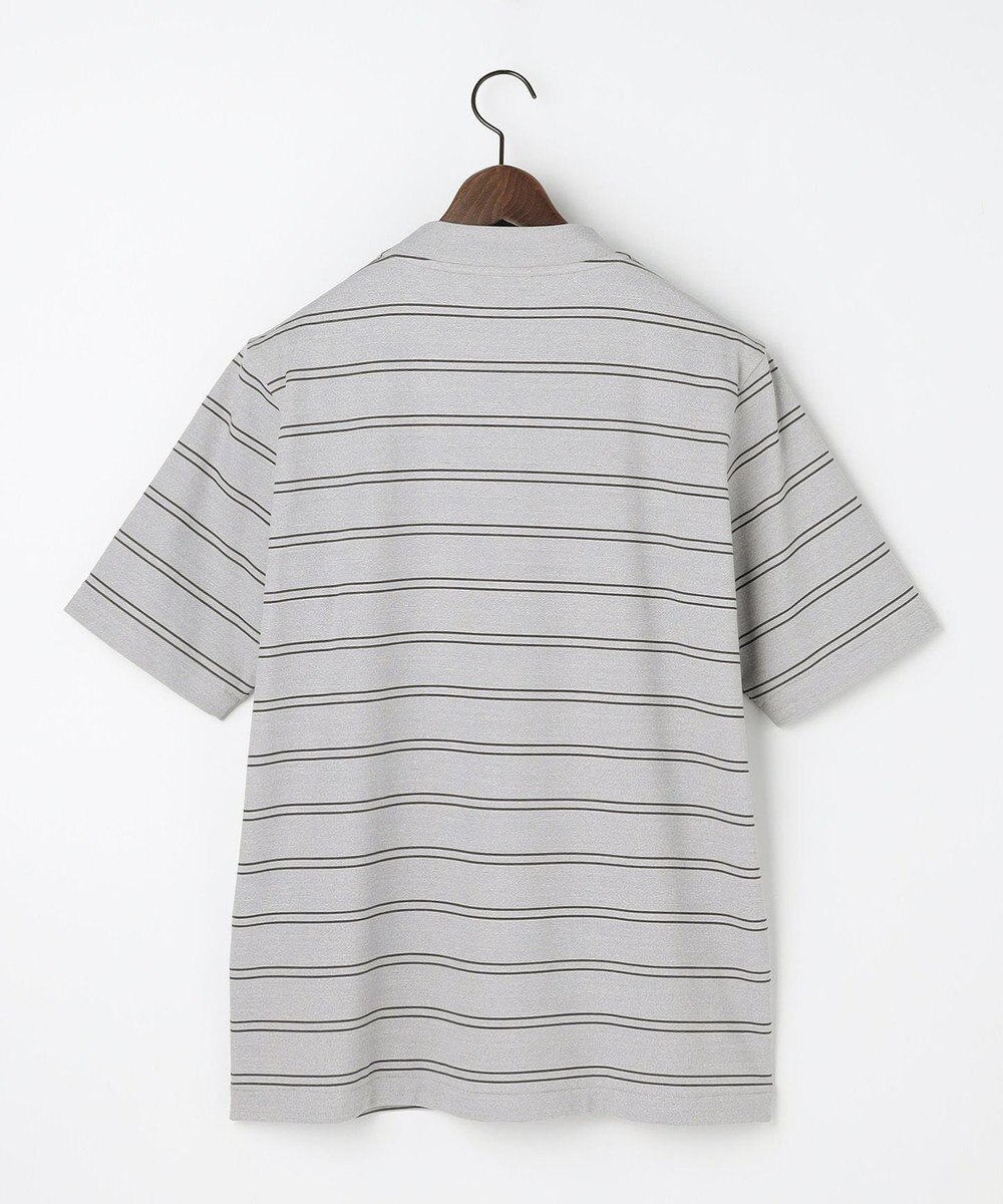 JOSEPH ABBOUD 【エコ素材和紙使用・日本素材を日本縫製 ・軽量・通気性】和紙フライスボーダーＴシャツ 