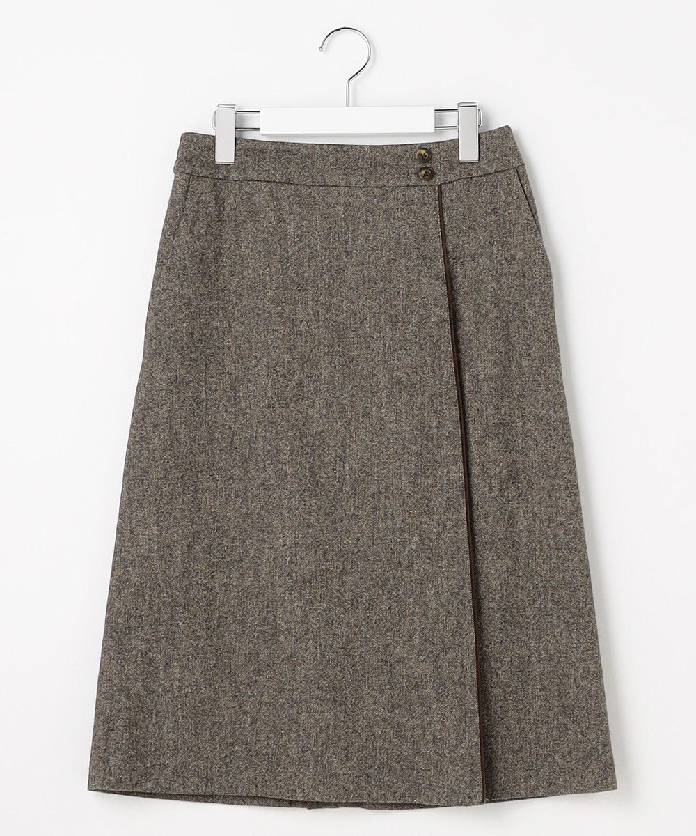 J.PRESS LADIES L ラメツイード スカート 