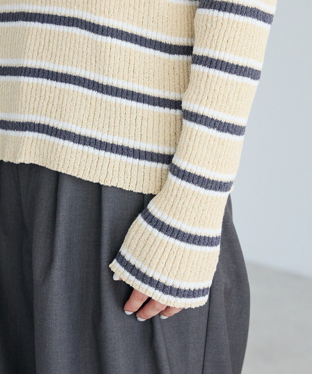 CRAFT STANDARD BOUTIQUE 2点セット/ベスト＋ハーフボタンリブニットトップ 