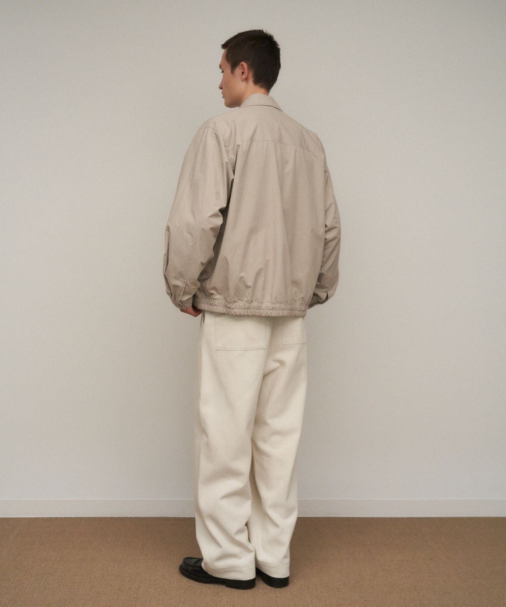 ATON LIGHT TC GABARDINE | ウォッシュドハリントンジャケット - UNISEX 