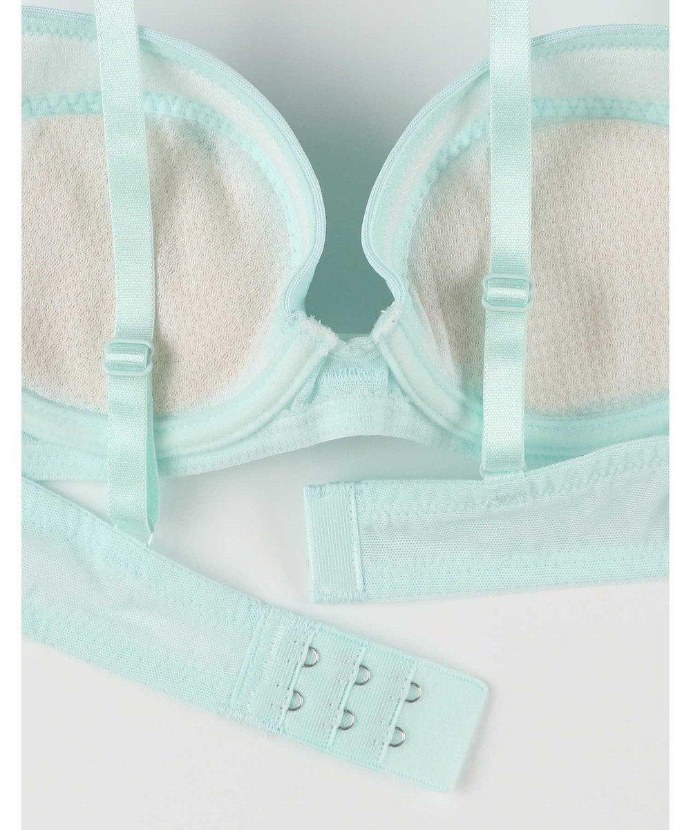 une nana cool 胸もとフィットをリボンでキープ リボンブラ 