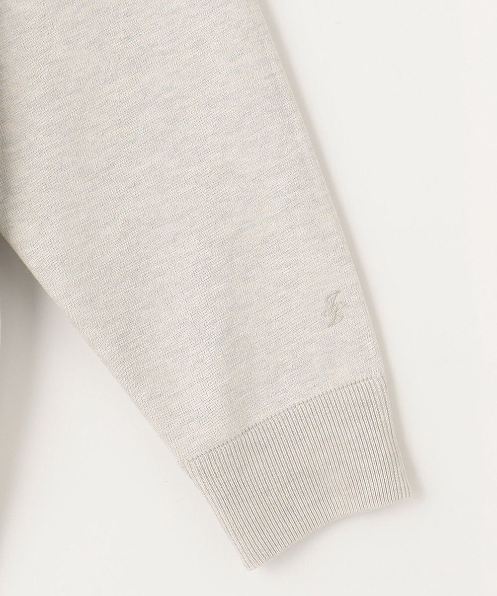 自由区 S 【洗える】シャイニースムースニット パーカー 