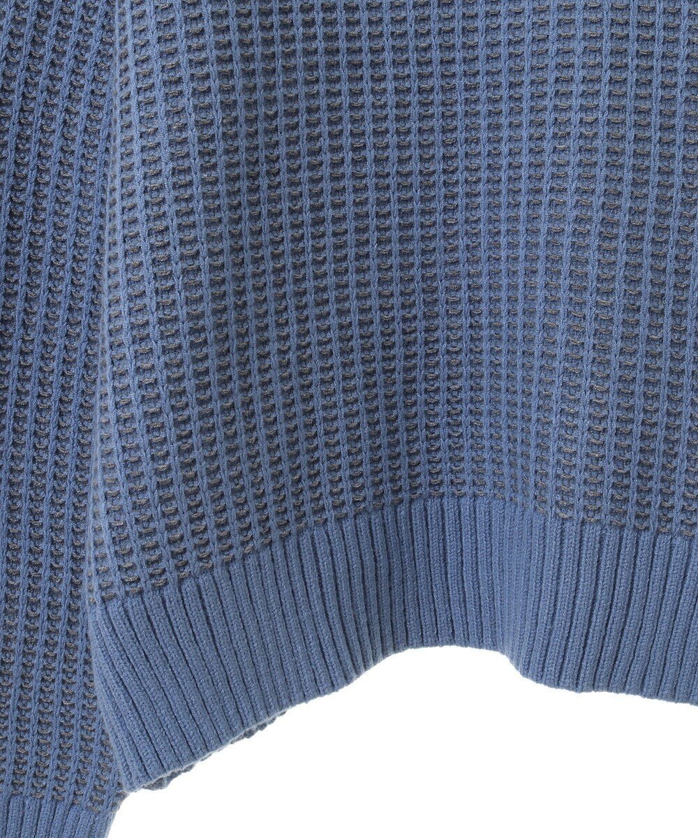 Green Parks ・ＥＬＥＮＣＡＲＥ　ＤＵＥ　タック編バイカラーニット 