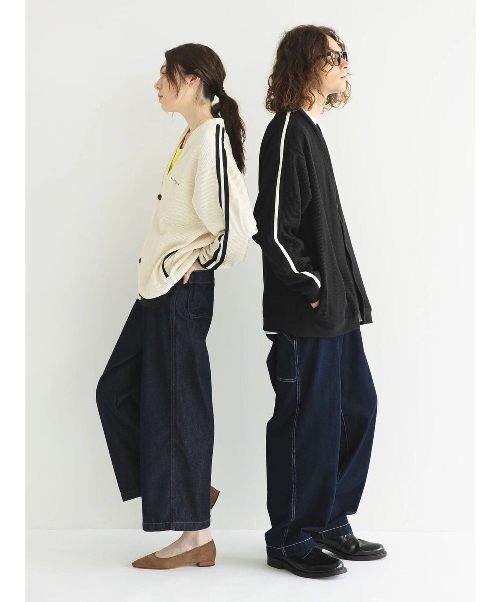 CRAFT STANDARD BOUTIQUE 【リサイクル】ラインカーディガン 