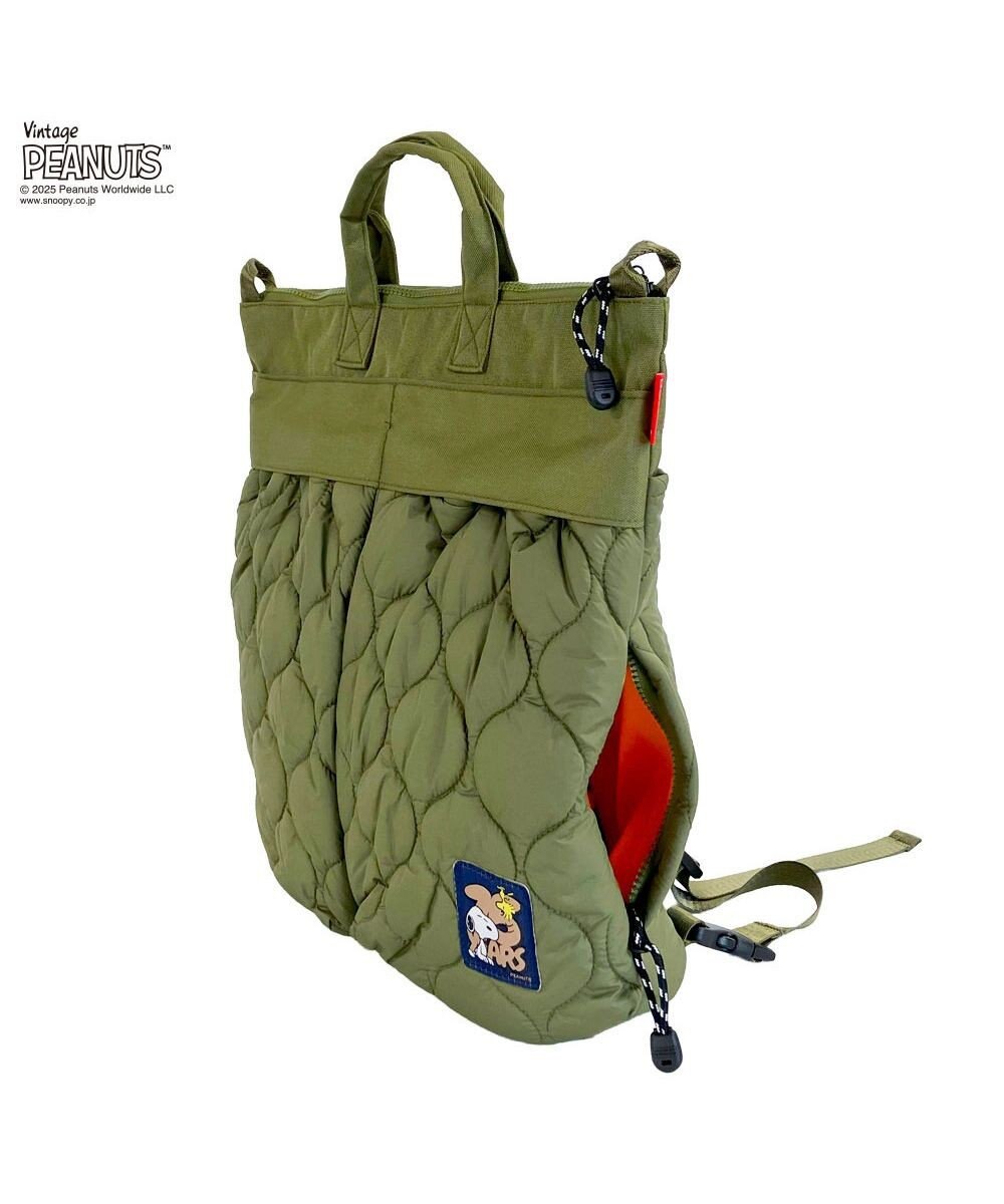 ROOTOTE 8457【スヌーピー】IP.セオルー.パフ.ピーナッツ-0R 