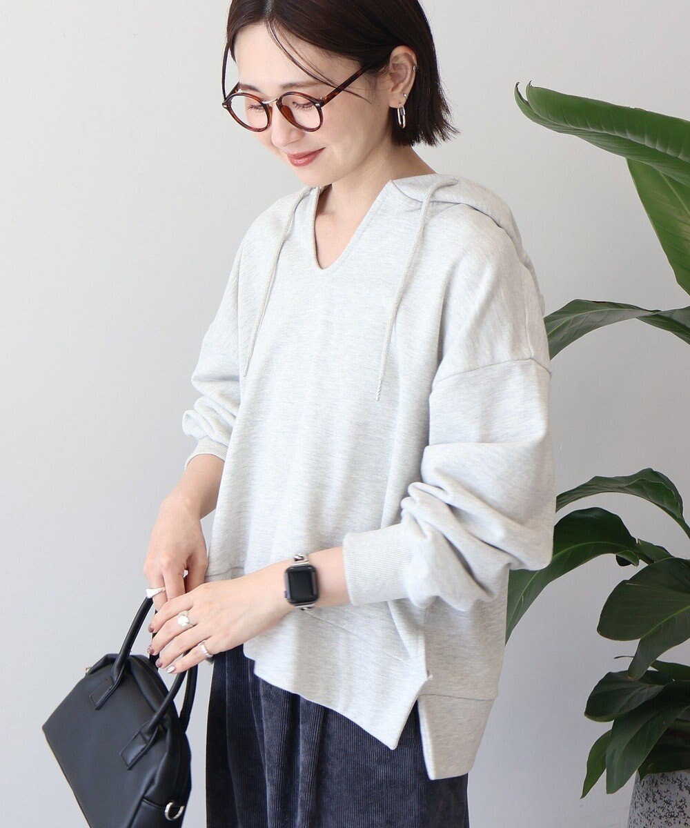 AMERICAN HOLIC スキッパー裏毛パーカー 