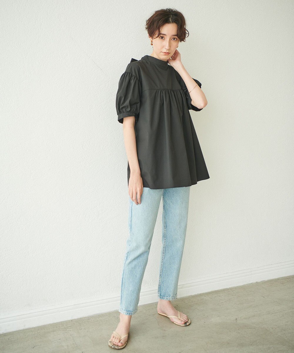 #Newans 【ANSWER for コンサバフェミニン】マルチウェイビッグリボンブラウス 