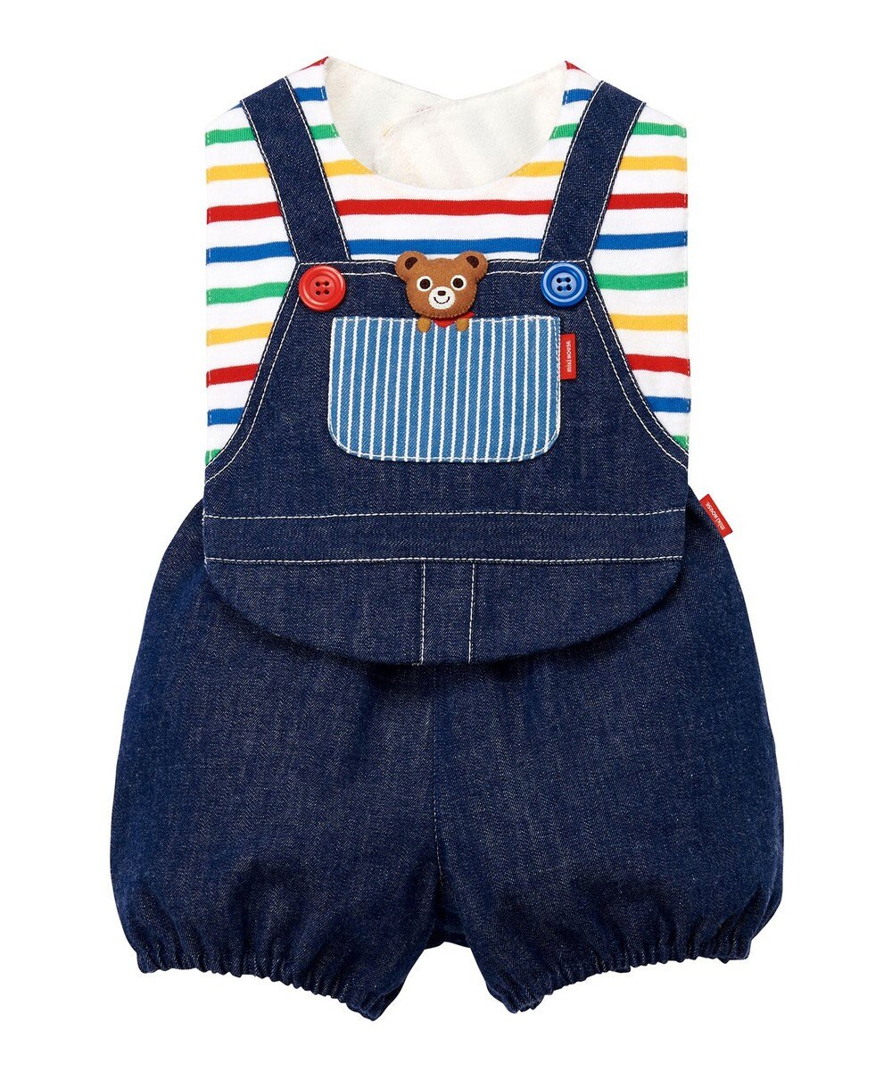 MIKI HOUSE HOT BISCUITS スタイ＆ブルマ ギフトセット【BOX付き】 