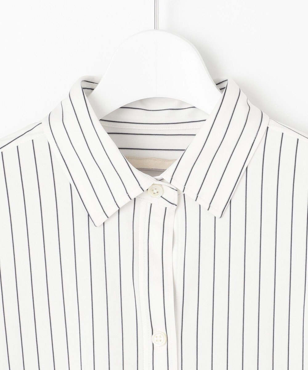 自由区 【洗える】ストレッチシャーティング ベーシック シャツ 