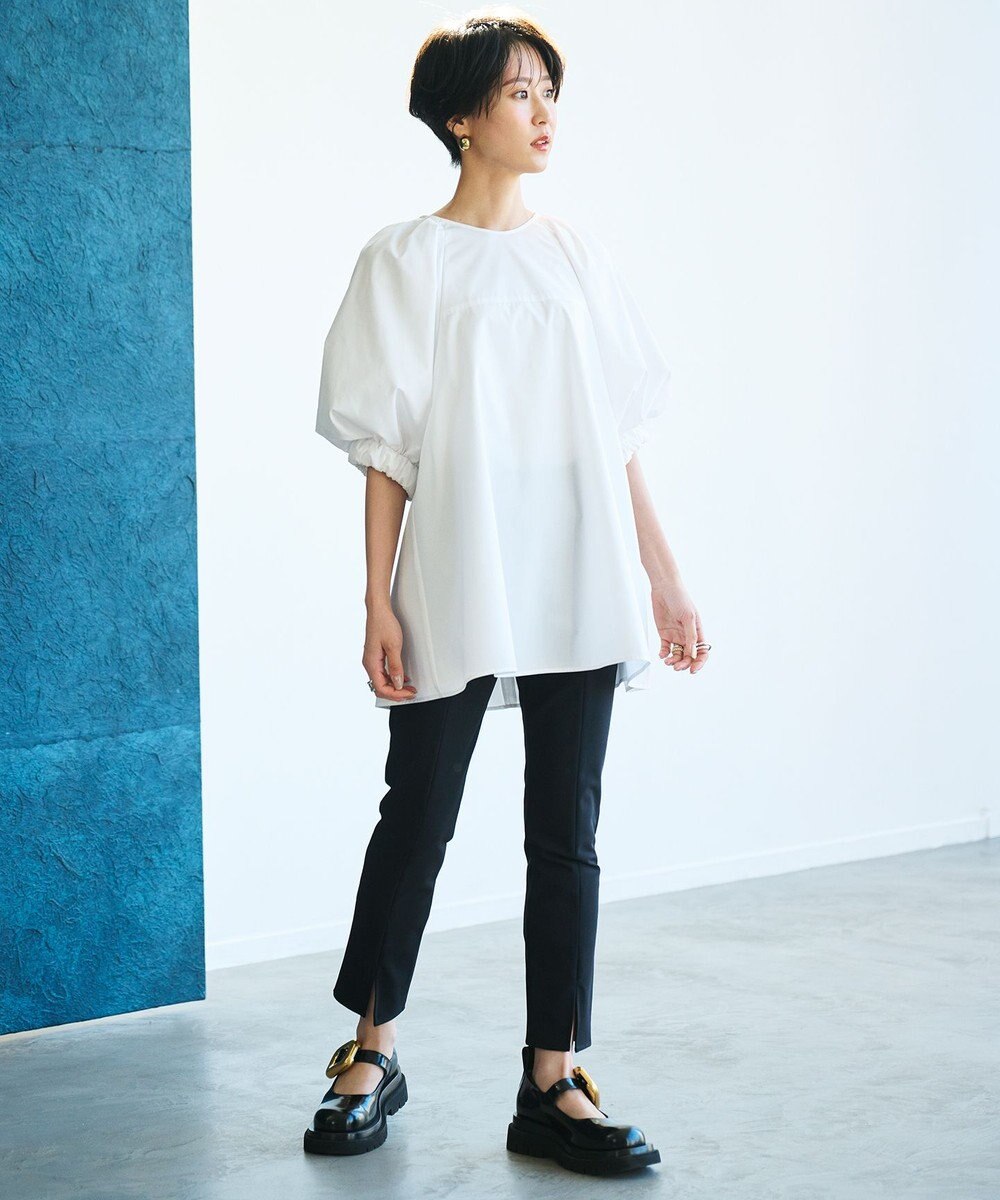 #Newans ストレッチタイトシルエットパンツ 