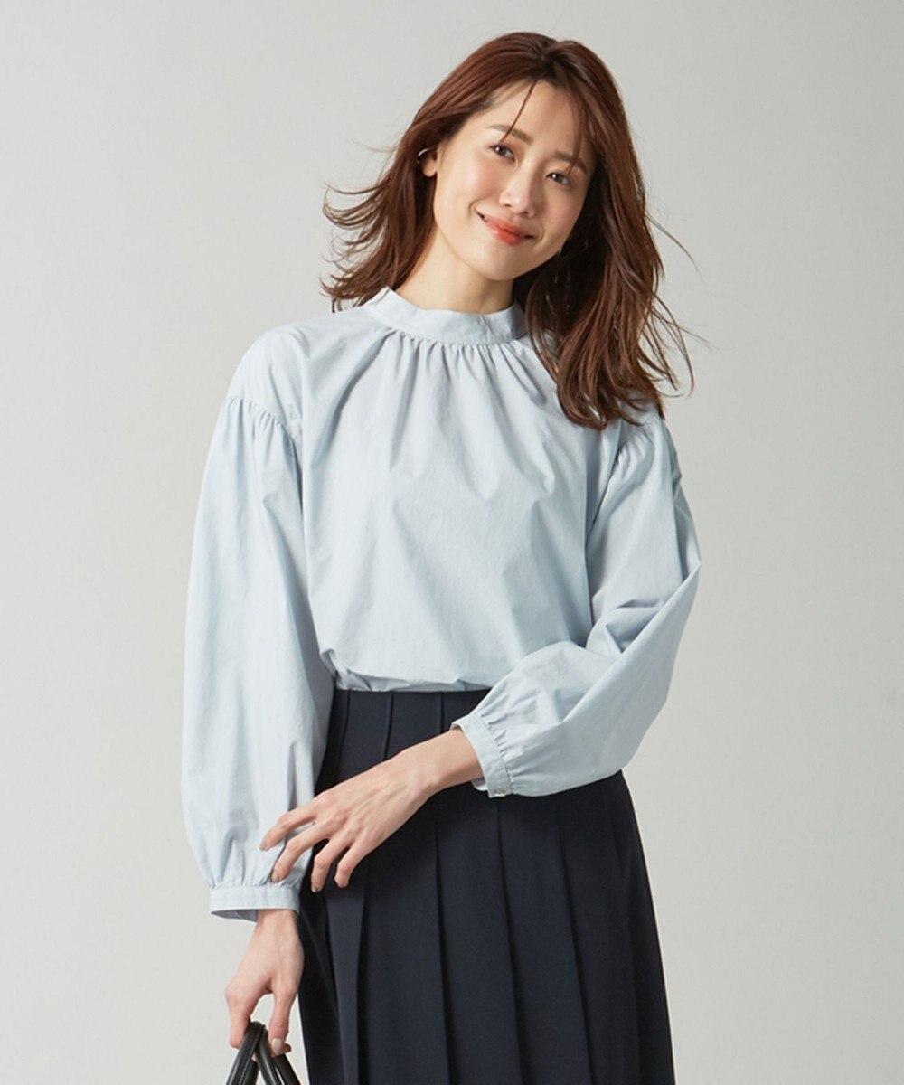 洗える コットンタイプライター スタンドカラー ブラウス 組曲 L ファッション通販 公式通販 オンワード クローゼット 洗える コットンタイプライター スタンドカラー ブラウス 組曲 L ファッション通販 公式通販 オンワード クローゼット