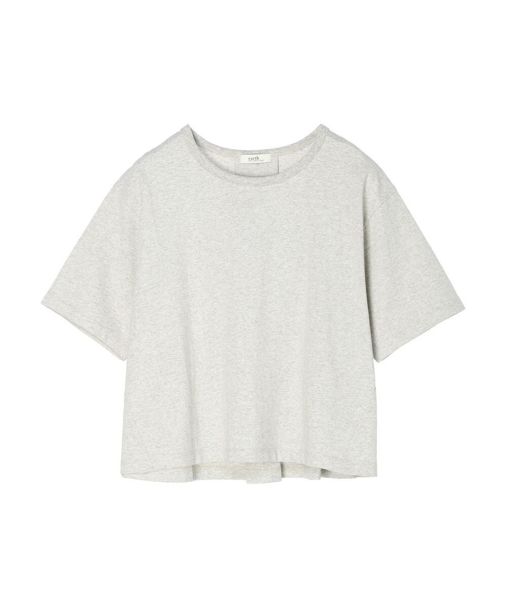 earth music&ecology バックタッククロップドＴ 